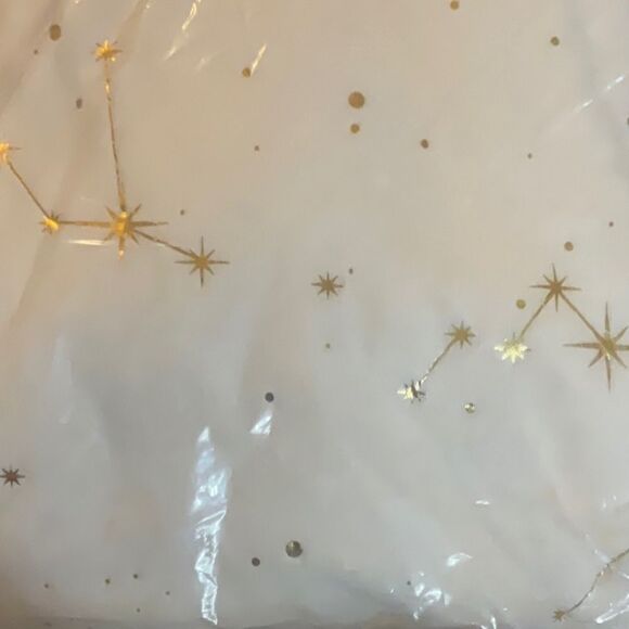 ZODIAC IVORY THROW BY AVIVA STANOFF - Picture 2 of 3